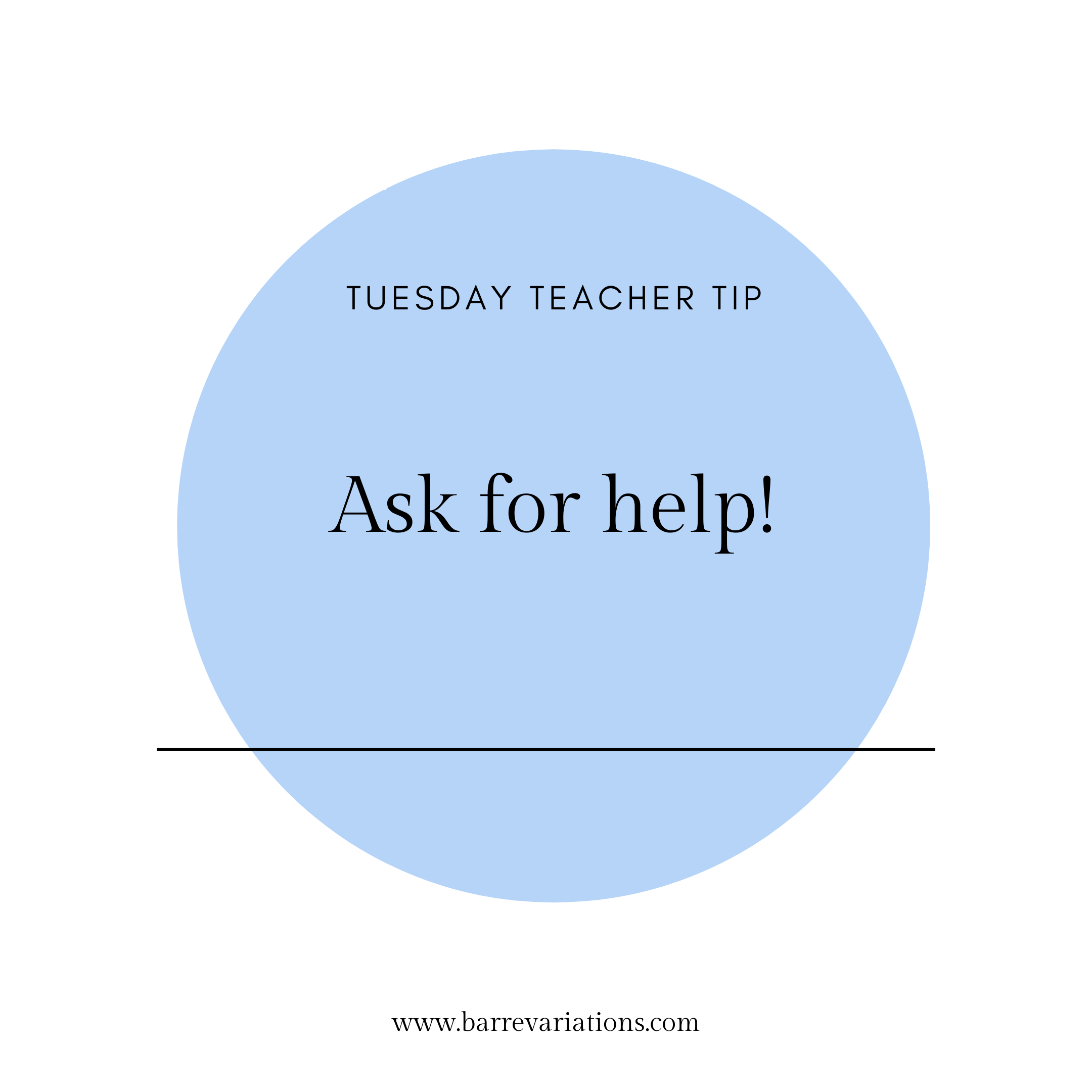 image of the phrase "ask for help!"