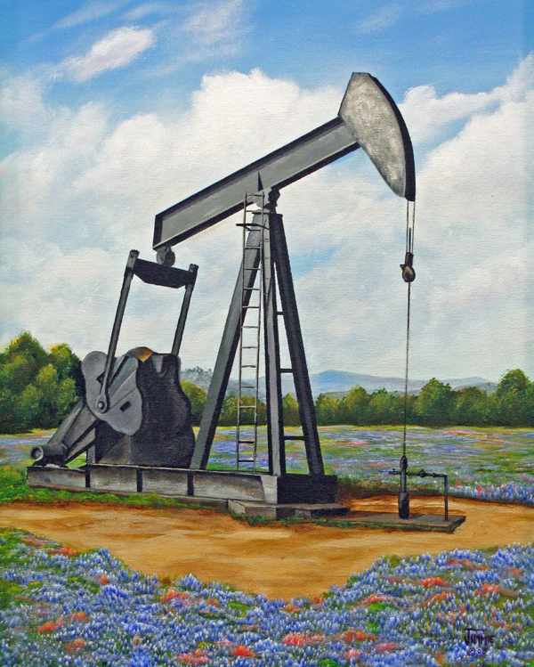 Texas Oil Well