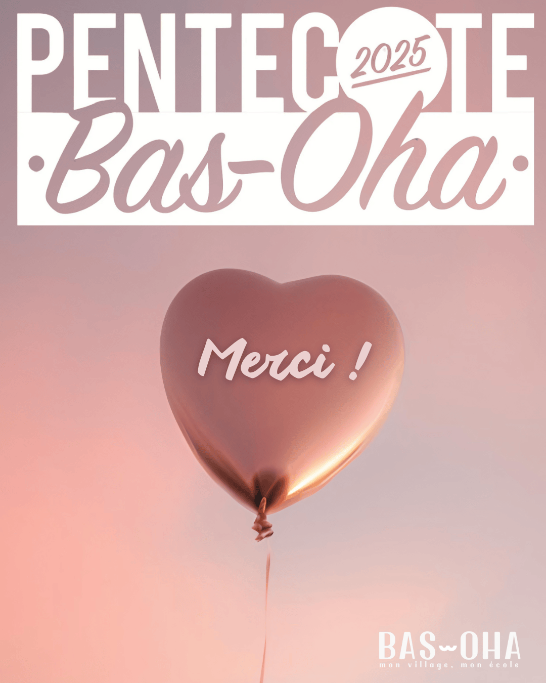 Merci à tous !