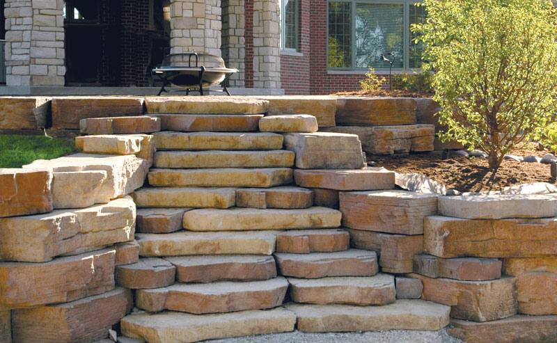 Rosetta® Step Collection - CO - Basalite Concrete Products