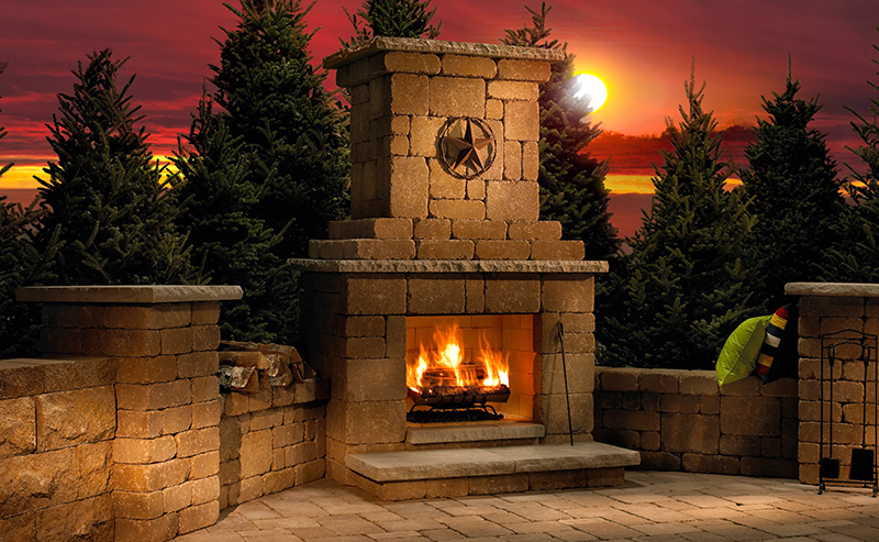 Necessories™ Victorian Fireplace Kit - CA - Basalite Concrete Products