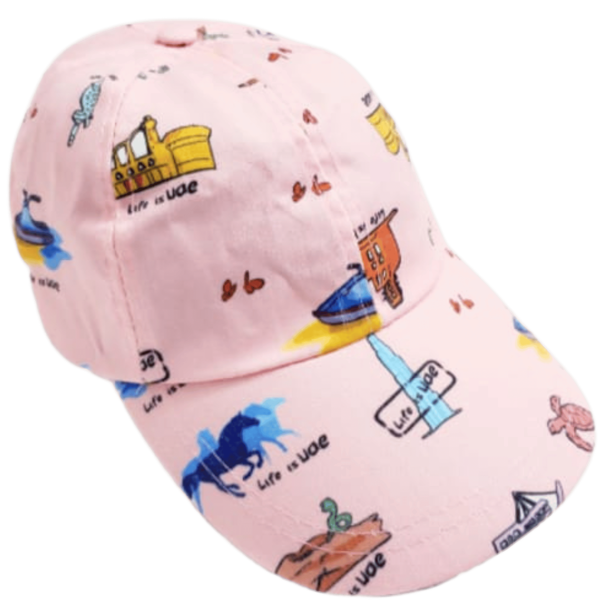 Life Is UAE Cap Pink