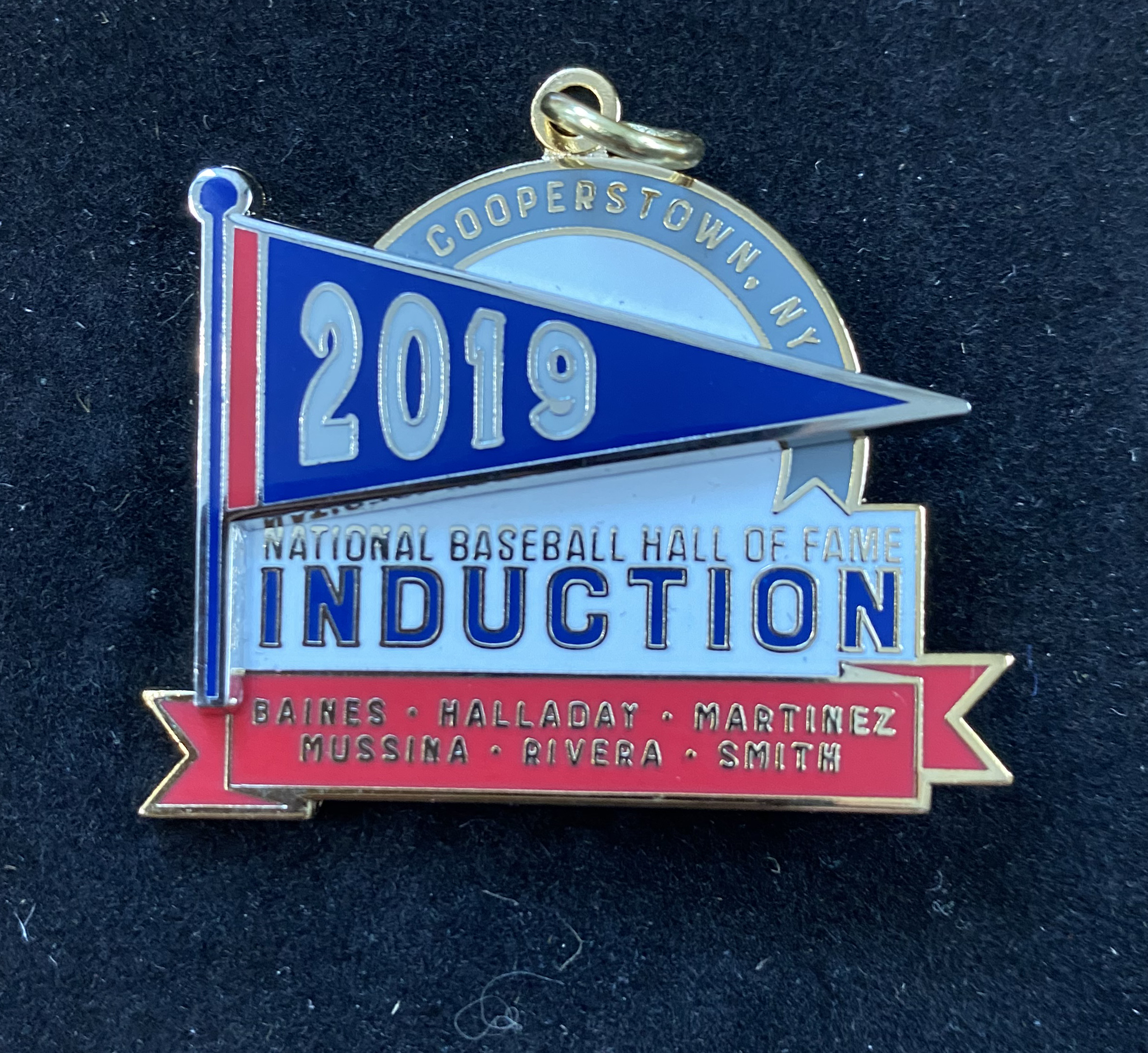 2019 Baseball Hall of Fame Limited Edition Induction Press Charm ...