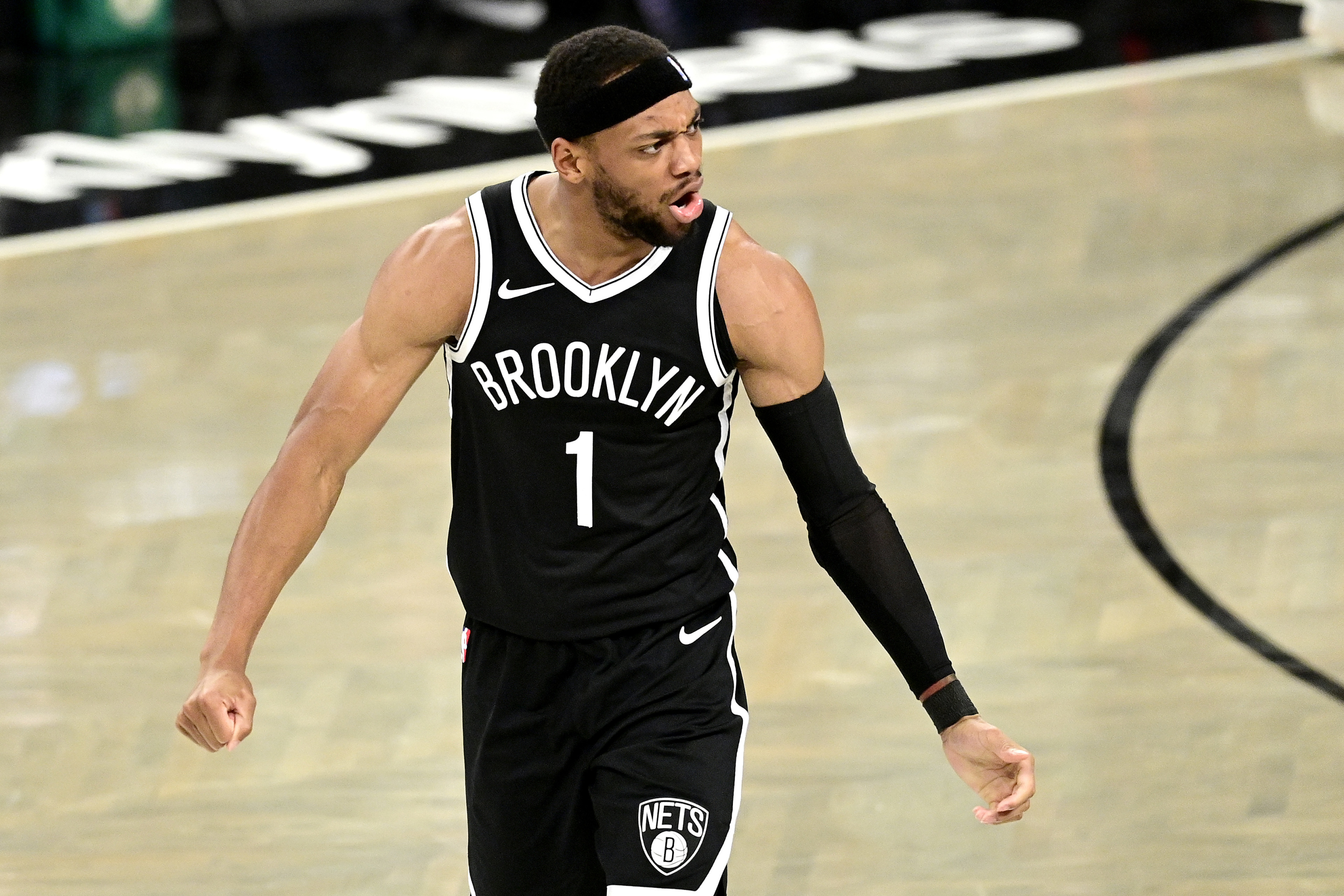 Bruce Brown, Nets, Photo by Steven Ryan/Getty Images