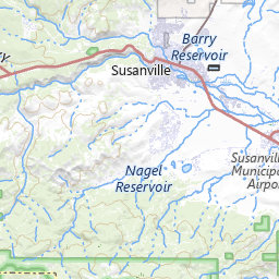 Mapa De Susanville California Susanville CA BLM Surface Mgmt 337