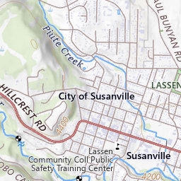 Mapa De Susanville California Susanville CA BLM Surface Mgmt 2700