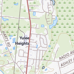 Mapa De Yulee Florida 4478