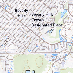 Mapa De Beverly Hills Florida 4439
