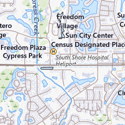 Sun City Florida Map US ZIP Code 33573 Sun City Center Florida 4443