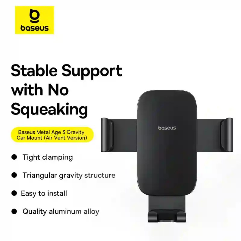 Baseus Metal Age 3 Gravity Car Mount (Air Vent Version)