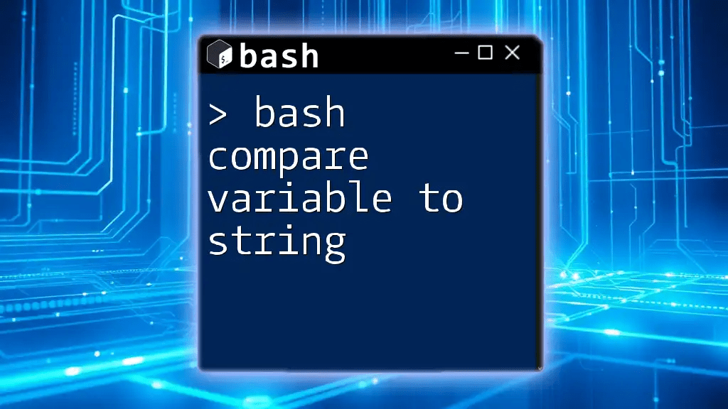 Bash insert variable into string: a simple guide