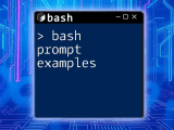 Crafting Your Bash Custom Prompt A Quick Guide