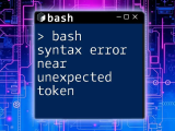 Bash Syntax Checker Validate Your Bash Scripts Easily