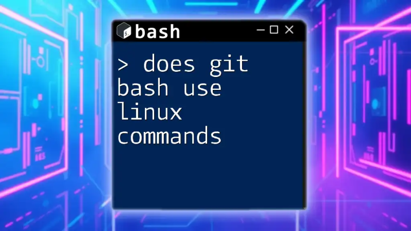 Does Git Bash Use Linux Commands A Quick Exploration - Modern Space Texture - Full HD