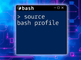 Mastering Your Bash Profile A Quick Guide