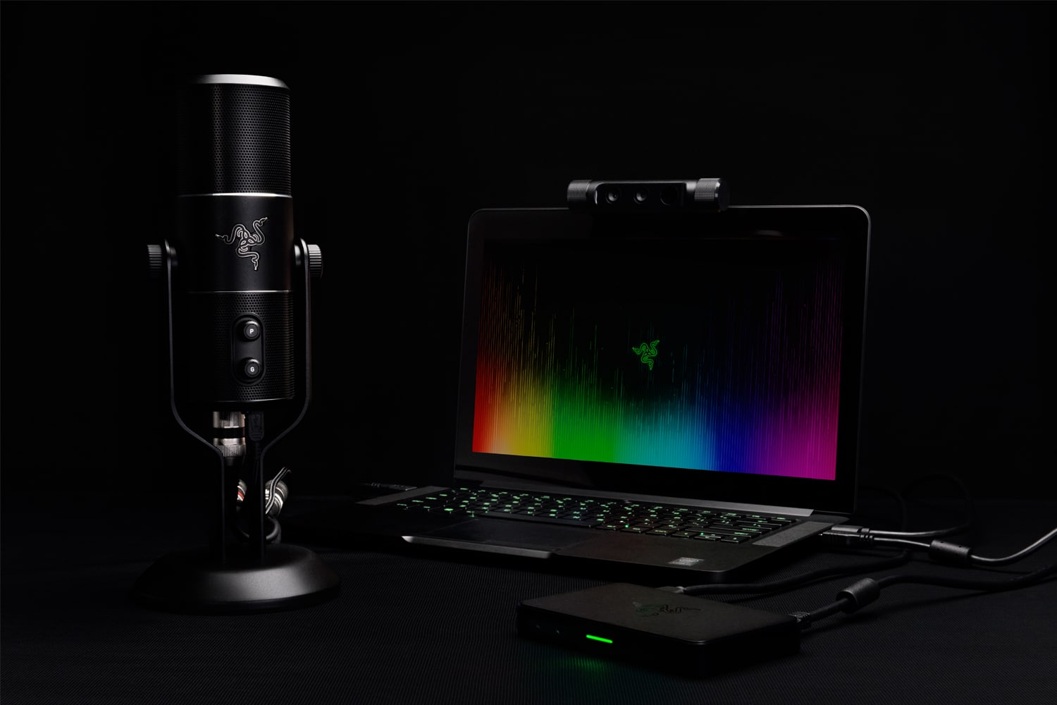 Razer Stargazer Webcam Mit Realsense Zur Gesten Und Mimiksteuerung