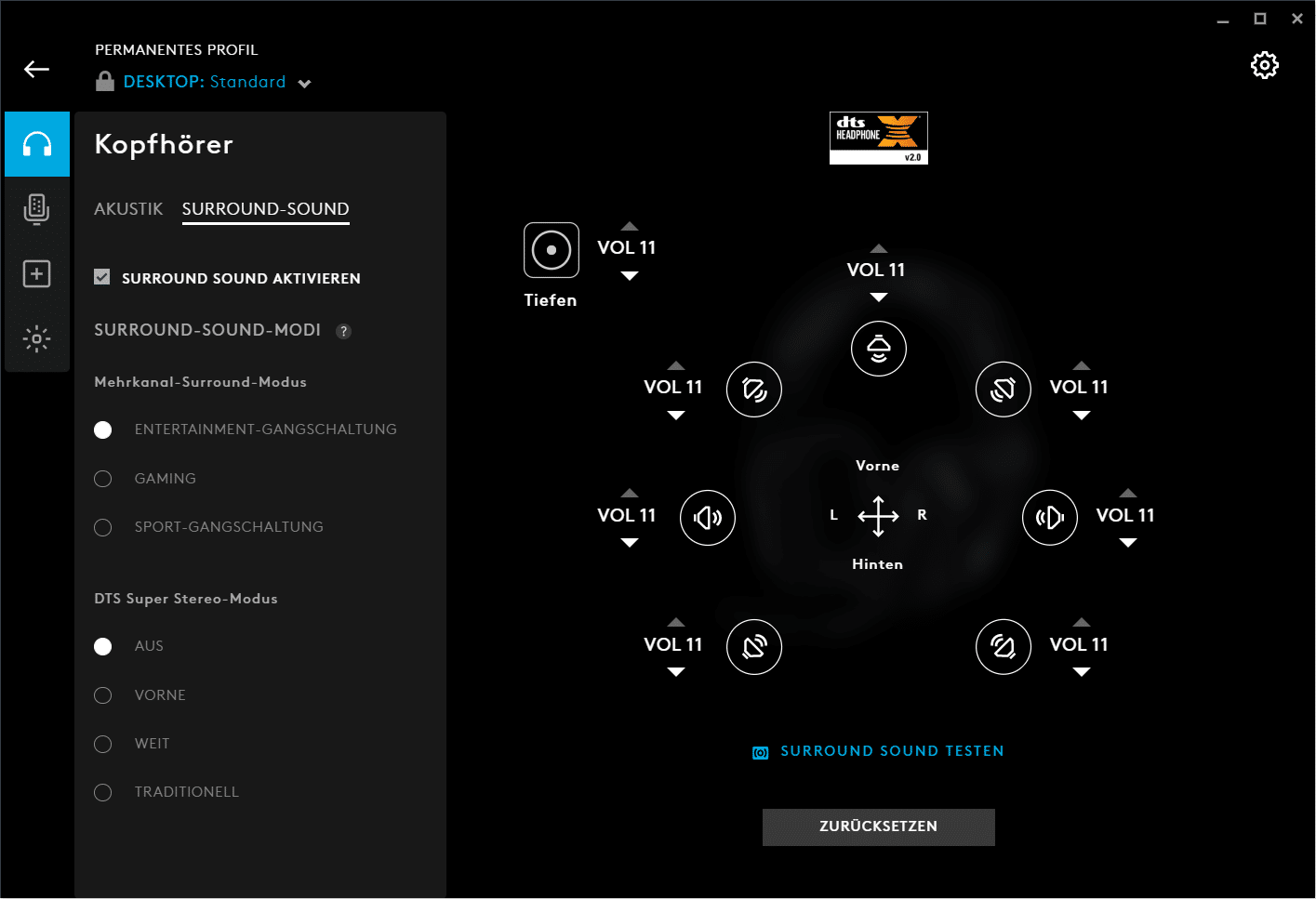 If that doesn't fix the problem, or if the error happens again, try this Gaming Headset Im Test Logitech G733