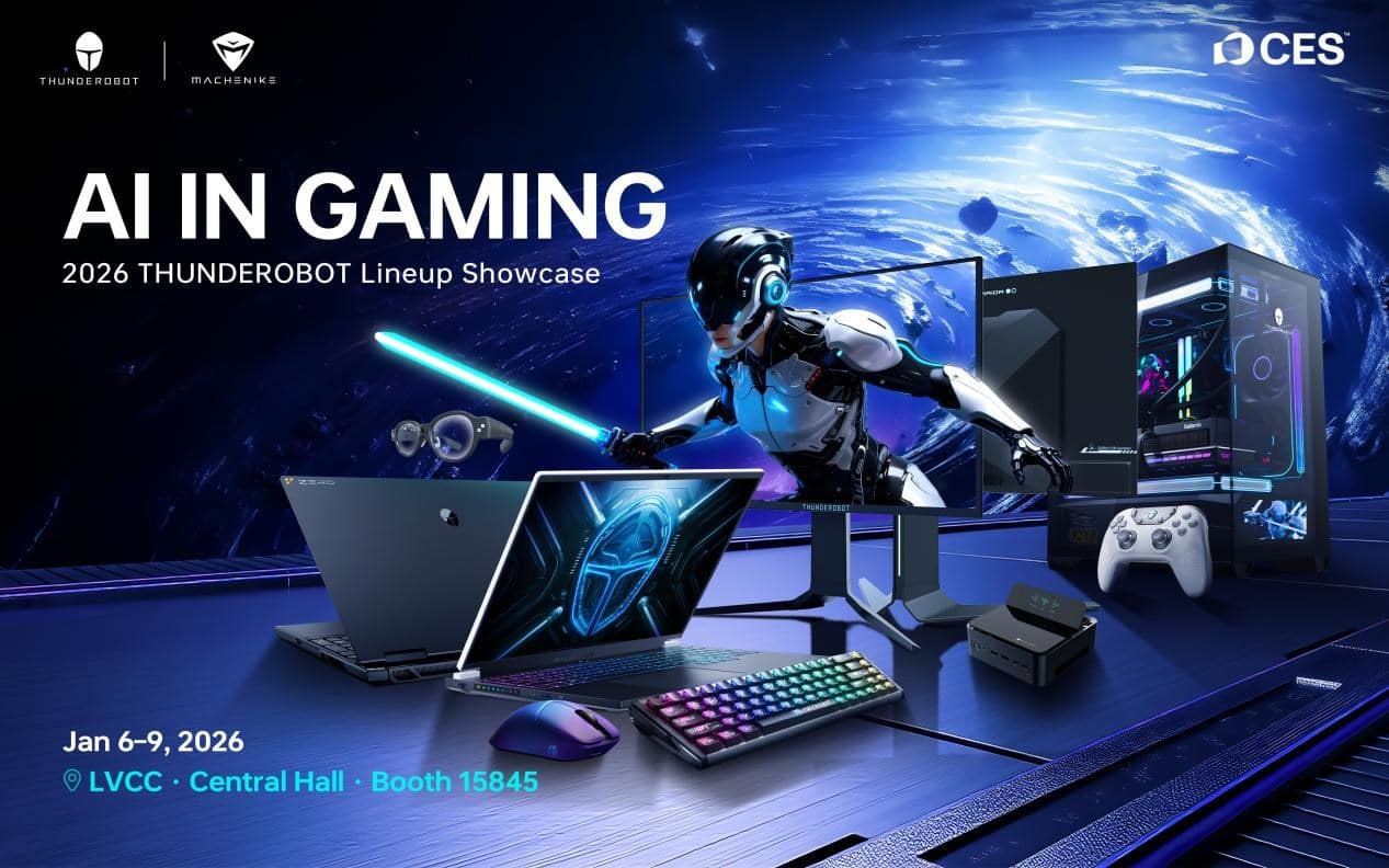 CES 2026 Thunderobot Presents Strong Gaming Line Up Basic Tutorials 277030 001full 