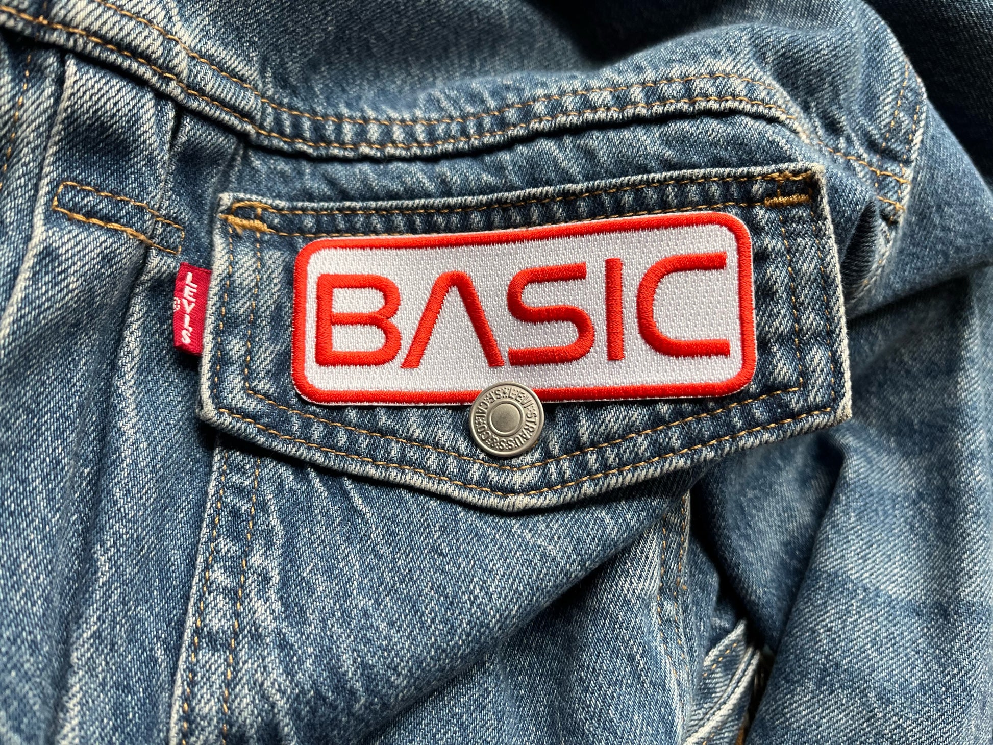 Basic Embroidered Patch Basic Bitches Band