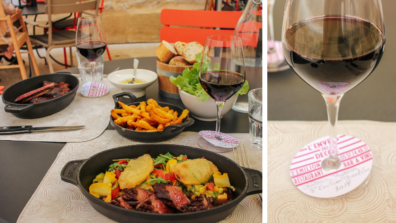 lunch in st emilion