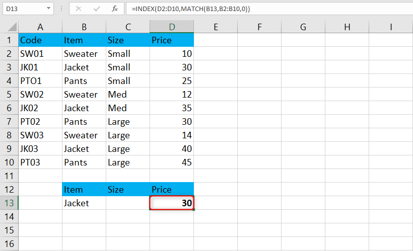 How to look up a value after multiple criteria | Basic Excel Tutorial