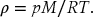 numbered Display Equation