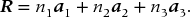 numbered Display Equation