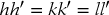 numbered Display Equation
