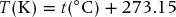 numbered Display Equation