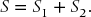 numbered Display Equation