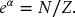 numbered Display Equation