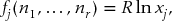 numbered Display Equation