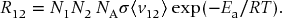 numbered Display Equation
