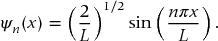numbered Display Equation