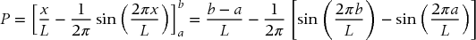 numbered Display Equation