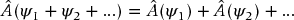 numbered Display Equation