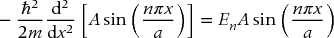 numbered Display Equation