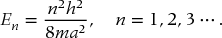 numbered Display Equation