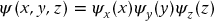numbered Display Equation