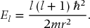 numbered Display Equation
