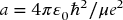 numbered Display Equation
