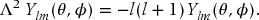 numbered Display Equation