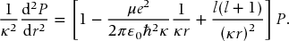 numbered Display Equation