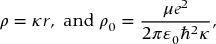 numbered Display Equation