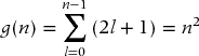 numbered Display Equation