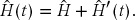 numbered Display Equation