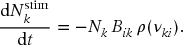 numbered Display Equation
