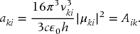 numbered Display Equation