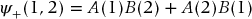 numbered Display Equation