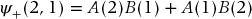 numbered Display Equation